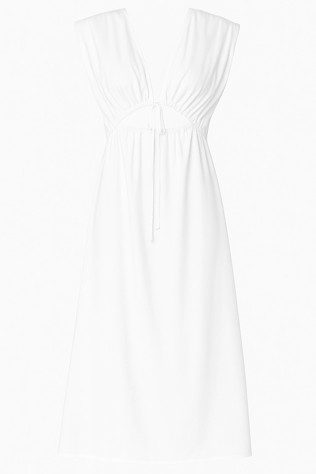 vestido amarração frontal
