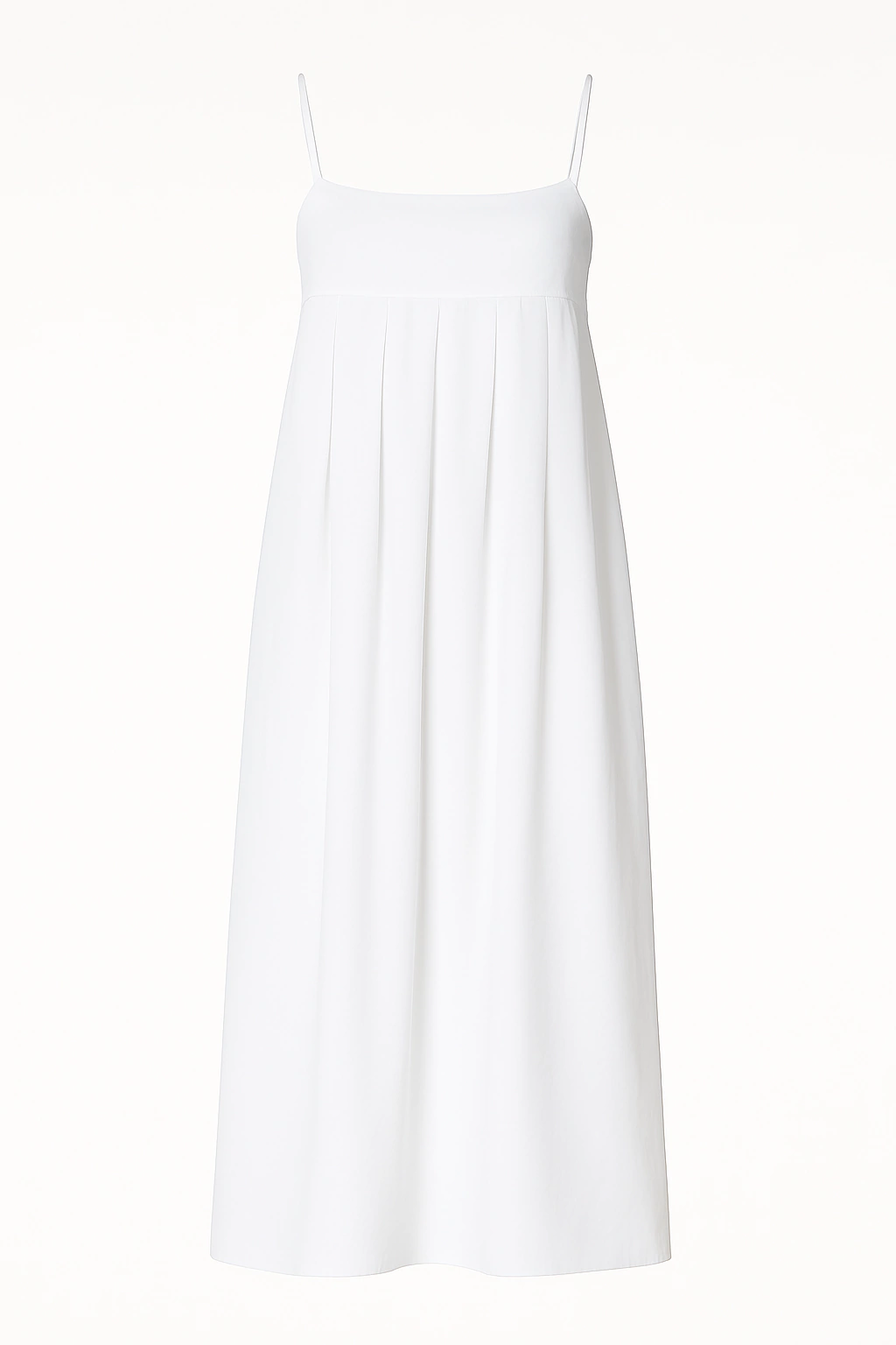 vestido plissado - longo