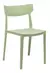 Silla de comedor Rossi Rio con estructura color verde selva x 4 unidades