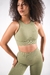 TOP DEPORTIVO SEAMLESS ANCHO - CRETA MUSGO - Power Life Mayorista