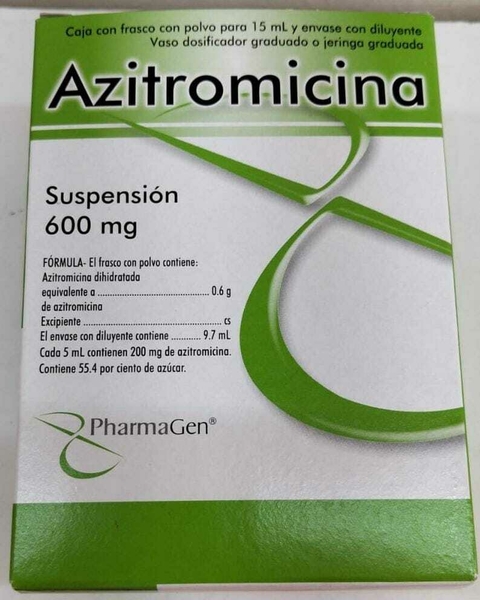 AZITROMICINA 200MG / 5ML SUSP