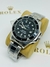 Reloj Rolex Submarine Plateado Fondo Negro