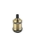 PORTALAMPARA EDISON E27 JERSEY BRONCE MACROLED