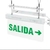 CARTEL LED "SALIDA DERECHA" 1W 220V 192X356MM MACROLED