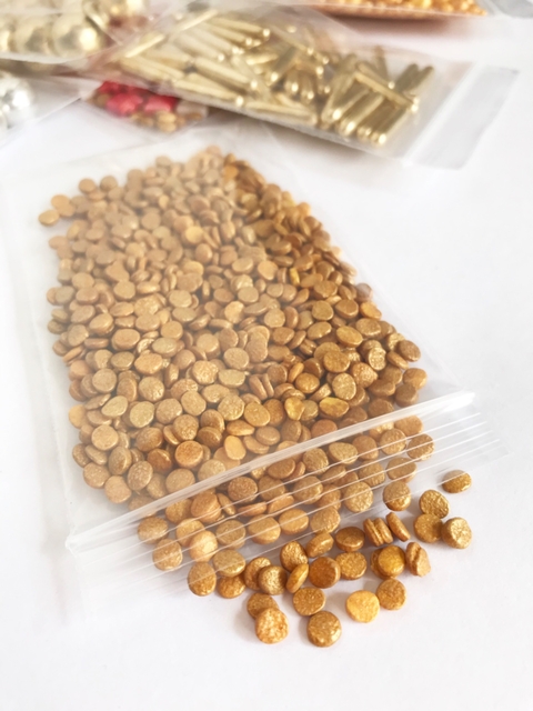 Confetti dorado