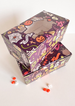 Caja halloween. Precio por unidad.
