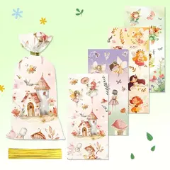 Imagen de Bolsas diseño "hadas" de 12x27 cms. Pack por 10 unidades.