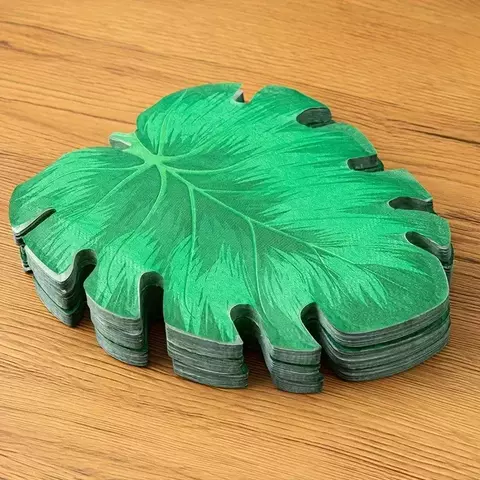 Servilleta hoja hawaiana. Pack x 20 unidades. - comprar online