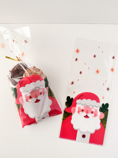 Bolsas diseño papá noel 2. Pack por 10 unidades. - comprar online