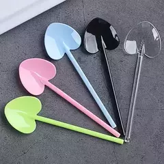 Cucharas con forma de corazón. Pack x 10 unidades. - tienda online