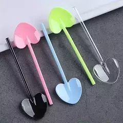 Cucharas con forma de corazón. Pack x 10 unidades. - comprar online