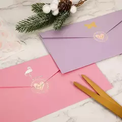 Imagen de Plancha de 25 stickers corazón dorado o rosa gold. Precio por plancha.