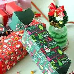 Caja caramelo navidad. 3 diseños disponibles. Precio por unidad. - Capkelitos mayorista