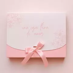 Caja "llena de amor" rosa. Precio por unidad. en internet