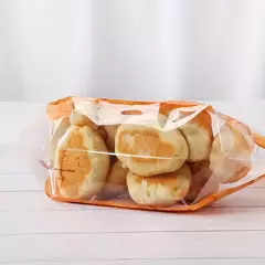 Bolsa con fuelle y cierre hermético transparente "Canasta". Precio por unidad. en internet
