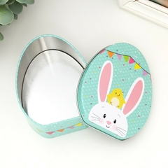 Latas con conejitos. Medida 9x11x4,5 cms - comprar online