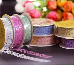 Washi tape "simil puntilla". Precio por unidad. en internet