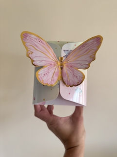 Caja mariposa 10x10x12cms. Precio por unidad.