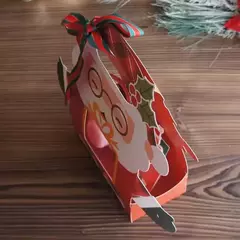 Caja navidad noel o reno. Precio por unidad. - tienda online