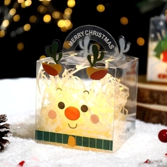 Caja de acetato navidad. Precio por unidad. - Capkelitos mayorista