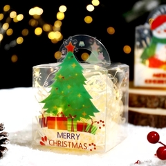 Caja de acetato navidad. Precio por unidad. - comprar online
