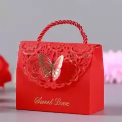 Caja con forma de carterita. Precio por unidad. - tienda online