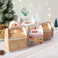 Caja casita navideña dos modelos. Precio por unidad. en internet