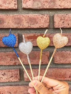 Velas de corazón - comprar online