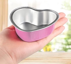 Envase corazón aluminio con tapa. Precio por unidad. en internet