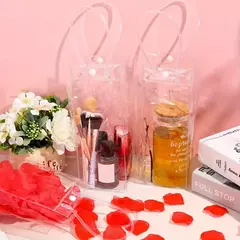 Bolsa pvc cristal con manija. Precio por unidad. - comprar online
