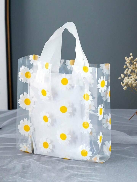 Bolsas transparentes flores. 2 tamaños disponibles. Precio por unidad.