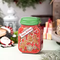 Latas con forma de frasco. Precio x unidad.