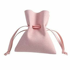 Bolsa para joyeria de gamuza de microfibra. Precio por unidad. - tienda online