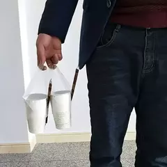 Manija para bebidas calientes. Precio x 10 unidades. - tienda online