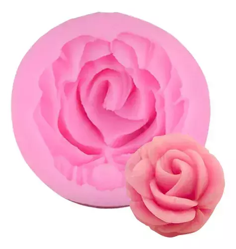 Molde de silicona "rosa" - comprar online