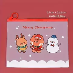 Bolsa estuche de PVC. Diseño Navidad. Precio por unidad. en internet