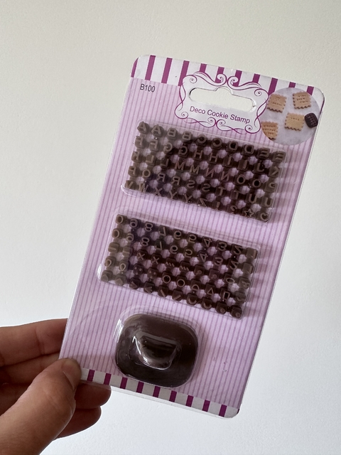 Sello abecedario + simbolos