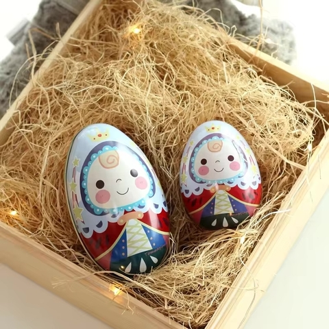 Latas con forma de huevo. 2 tamaños disponibles. Precio por unidad. - (copia) - comprar online