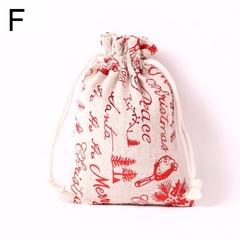 Bolsa arpillera navidad 2. Precio por unidad. - comprar online