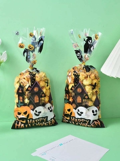 Bolsa "Halloween". 12,5x27 cms. Pack por 10 unidades. - Capkelitos mayorista