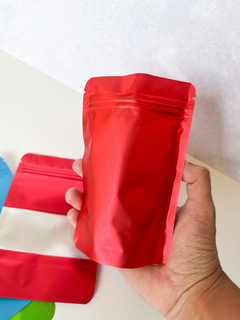 Bolsa doypack rojas 10x15 cms. Precio por unidad. en internet