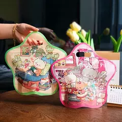Bolsa doypack con forma de estrellas. Diseño ositos. Precio por unidad, en internet