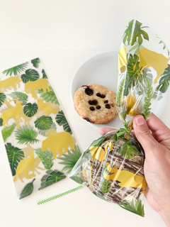 Bolsa transparente "Animales" 12,5x27,5cms. Pack por 10 unidades.