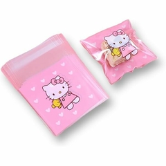Bolsa opp "Kitty" 10x10 cms. Pack por 10 unidades.