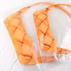Bolsa con fuelle y cierre hermético transparente "Canasta diagonal". Precio por unidad. - comprar online