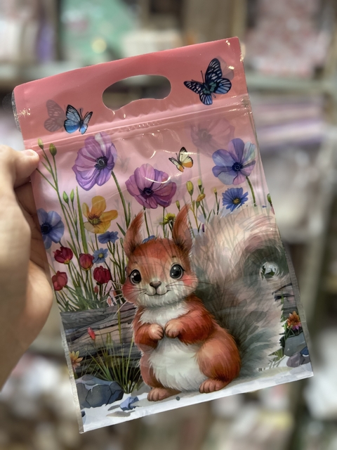 Bolsa Doypack ardilla. Precio por unidad - comprar online