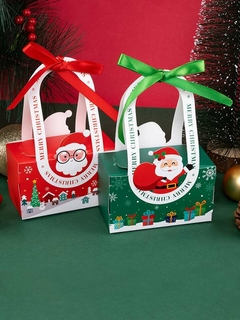 Caja Navidad con manija. Precio por unidad. en internet