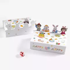 Caja personajes Pascua. Precio por unidad. - comprar online