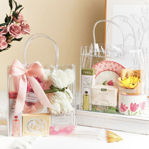 Bolsa pvc cristal con manija. Precio por unidad. - comprar online