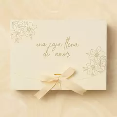 Caja "llena de amor" natural. Precio por unidad. - tienda online